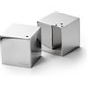 PHILIPPI CUBE - Set saliera e pepe, 2 pezzi, design moderno, in acciaio INOX