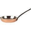 Cuisine Romefort | Padella in rame stagnata con manico in ghisa Ø 24 cm | Padella tradizionale in rame massiccio con rivestimento in stagno | Padella dalla Francia (24 cm)