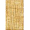 Pierre Tappeti Tappeto da Bagno CRAZY ORO, Morbido e Assorbente in Microfibra Antiscivolo, Lavabile in Lavatrice, Ideale per Doccia, Lavabo e Sanitari, con Effetto Intreccio 60x120cm