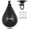 Hunter Speed Ball Boxe Pelle di Mucca Mamma Muay Thai Allenamento Punching Dodge Striking Bag Kit Appeso Girevole Allenamento