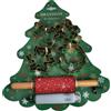STAMPO BISCOTTI ALBERO DI NATALE C/FORMINE INOX, SIRINGA E MATTARELLO SILICONE