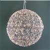 SFERA CON 600 LED METAL/PLASTIC