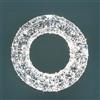 CORONA CON 500 LED METAL/PLASTIC