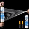 Origuuds Film Estensibile Imballaggio Spessore 20 Micron Film Palette Rotolo Antistrappo per Imballaggio Plastica Trasloco Protettivo per Mobili (Trasparente/38cm x 300m, 1 Rotolo)