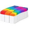 Generic 200 etichette autoadesive da 5,1 cm, piccole etichette colorate per segnalibri, riposizionabili, per leggere quaderni e cartelle di file