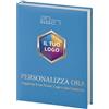 MAURIX Agenda 2027 Giornaliera Personalizzabile con Logo e Frase - Ideale per Ricordarti i tuoi Appuntamenti - Formato 15 x 21 - Disponibile in Diversi Colori (AZZURRO 27)