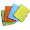 Pigna, Separatore, Monocromo PPL Fluo, A4 21x29.7 cm, 102 Fogli, 80 g/mq, Fogli a Quadretti 5 mm per Elementari e Medie, Colori Assortiti, Confezione da 5