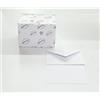 Generic 100 biglietti bigliettini BUSTA COMPRESA formato 10.5x6.8 cm VARI COLORI ottimi per auguri e feste fioristi cartoleria attività di regalo (Bianco)