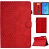 CASAFUNY Custodia Cover per Huawei MediaPad M5 /M5 PRO 10.8 Pollici 2018 Custodia Protettiva Magnetica Cover Ultra Sottile con supporto per Huawei Mediapad M5/M5 Pro, Rosso