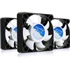 AABCOOLING Super Silent Fan 5 - Ventola silenziosa ed efficiente da 50 mm con 4 cuscinetti anti-vibrazione - Mini ventilatore, stampante 3D, ventola di raffreddamento, ventola di raffreddamento,