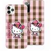 LA CASA DE LAS CARCASAS Custodia ufficiale Hello Kitty per Samsung Galaxy Z Flip 8, motivo Cowkitty Tough