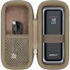 khanka Custodia per Anker Prime Power Bank 20100mAh 220W/20000mAh 200W,Oro | Compatibile con Anker Prime Power Bank 20100mAh 220W/20000mAh 200W,Realizzata in EVA,Rivestimento in Velluto,Solo Custodia