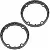 tomzz Audio 2834-022 Anelli per altoparlanti staffe adattatore compatibile con Mercedes Vito Viano Sprinter dal 2006 Porta anteriore per altoparlanti DIN 165mm
