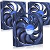 AABCOOLING Super Silent Fan 12 PRO - Una Silenziosa e Molto Efficiente 120mm Ventola per Case PC, Ventola Computer, Ventola Alimentatore PC, Ventola PC, 12cm, 3 Pin Fan - 3 Pezzi 13,9 Db(A)