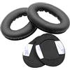 vhbw cuscinetti auricolari di ricambio compatibile con Bose Triport TP1A, TP1 cuffie, headset, poliuretano/gommapiuma nero