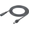 GINTOOYUN Starlink Mini DC 5,5 mm x 2,1 mm maschio a femmina cavo di prolunga 2 m / 6,5 FT DC maschio a femmina cavo di alimentazione con 20 V/65 W + sorgente PD(2 m)