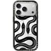 CASETiFY Custodia per iPhone 18 Pro - Compatta compatibile con MagSafe | Sottile ed elegante, leggero, 1,2 m, 2 protezioni contro le cadute di grado militare, serpente nero