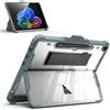 MoKo Custodia per Microsoft Surface Pro 12 2025, Ice+Ocean | Custodia Trasparente Resistente ,Supporto Multiangolare, Portapenne e Cinturino da Polso, Supporta la tastiera Type Cover