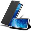 Cadorabo Custodia Libro per Samsung Galaxy S10e in CLASSY NERO - con Vani di Carte, Funzione Stand e Chiusura Magnetica - Portafoglio Cover Case Wallet Book Etui Protezione