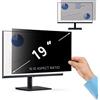 PaceBid Filtro Privacy Schermo per Monitor Widescreen/Computer Desktop，Privacy Protector, Anti-Glare, Anti-Scratch, Blocks 96% UV Blue Light Protection -19 inch Widescreen (16:10)