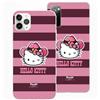 LA CASA DE LAS CARCASAS Custodia ufficiale Hello Kitty per iPhone 13 Mini, design Lines Tough