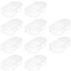 OTOTEC 10 Pezzi Custodia Protettiva Per Batteria PP Compatibile Con Nikon EN-EL15 EL15A EL15B D500 D600 D610 Fotocamere Custodia Trasparente Per La Conservazione Della Batteria