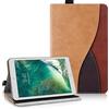 AsWant Custodia Cover per iPad 6ª/5ª Gen 9,7 (2018/2017),Marrone | Tasca Frontale,Pelle Ultra Sottile PU,Funzione Stand,Protettiva Cover per iPad 9,7