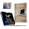 SenseAGE Filtro privacy magnetico per MacBook Pro 14, facile da mettere e togliere, anti-luce blu, antiriflesso, compatibile con laptop Apple Mac da 14 (2021-2023 M1/M2/M3)