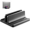 Saklifuo Supporto verticale per laptop 3 in 1 supporto per laptop da tavolo regolabile salvaspazio robusto ABS portatile per notebook compatibile con tutti i notebook MacBook Surface Gaming Pad