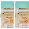 CLINIANS | Pelle Perfetta Siero Protettivo SPF30, Dermatologicamente Testato, Made in Italy, 25 ml (Confezione da 2)