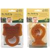Grünspecht Gruenspecht - Set di 2 massaggiagengive in gomma naturale, senza sostanze nocive, siliconi e plastificanti chimici