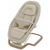 Maxi-Cosi Dove Pro, sdraietta per neonati, 0-3 anni, 0-15 kg, vibrazioni CloudSoft, inserto imbottito per neonati, poggiatesta rimovibile e regolabile, pieghevole, portatile, Elegance Beige