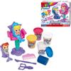 Lexibook, Parrucchiere Sirene in Pasta Modellare, Rosa Bianco Blu Giallo, CRDOUGH12LXB