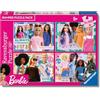 Ravensburger - Barbie, Puzzle Bambini 5+ Anni, Con 4 Puzzle Da 100 Pezzi | Include 4 puzzle da 100 pezzi di Barbie, giochi educativi e divertenti, ideali come regalo originale per bambini dai 5 anni.