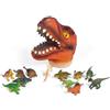 HGL H GROSSMAN HGL SV20963 - Testa T-Rex con 12 dinosauri