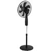 Cecotec EnergySilence 620 MAX Flow Smart Ventola, 70 W, 45 cm, 6 pale, motore in rame, 3 velocità, oscillazione 75º, regolabile in altezza, timer, telecomando, Nero