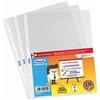 Favorit Buste Perforate, Buccia d'Arancia, Alto Spessore, 22 x 30 cm, 25 Pezzi + 1 Omaggio, Trasparenti