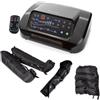 Dinamicamed ® PRO 4.0 Pressoterapia Linfodrenaggio Professionale Digitale Classic, Pressoterapia per Casa con 6 Programmi, Massaggio Linfodrenante 4 Camere Gambali XL, Pantaloncino e Bracciale