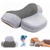 AHYDFSR Massaggiatore Cervicale, Cuscino Massaggiante, per Rilassamento Muscolare | 3 in 1 Massaggiatore Spalle, con Vibrazione, Trazione, Riscaldamento, Massaggiatore Collo, Massaggio Cervicale per Casa