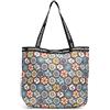 Gattinoni Teodosia Easy Chic Borsa Shopper - da Donna - in Tessuto tecnico stampato - Collezione Roma - Multi colore, Taglia Unica