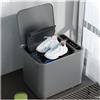 piudoiliy Lavatrice elettrica per scarpe, pulizia completa, lavatrice portatile, ideale per campeggio, appartamenti, dormitori, camper e casa.