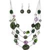 FULU AUTUMN Collana da donna con perline multifilo, stile bohémien, idea regalo per donne