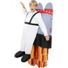 Funidelia | Costume razzo gonfiabile per bambina e bambino - Uomo dello spazio, Spazio, Uomo, Professioni - Costume per bambini e accessori per Feste, Carnevale e Halloween - Taglia unica