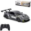 CMJ RC Cars Porsche 911 GT2 RS Clubsport 25 Auto telecomandata, scala 1:24, auto RC ad alte prestazioni, con licenza ufficiale, grigio, ideale per bambini e bambine