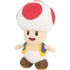Sanei Super Mario All Star Collection 7.5 Toad Plush, Small