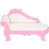 BSTCAR Modello di Divano Rosa per Casa delle Bambole in Scala 1:12 Mobili per Divano in Miniatura Fai Finta di Giocare Accessori Decorativi Fai-da-Te per Casa delle Bambole