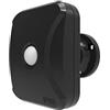 4lite Sensore di movimento PIR intelligente, nero, funzionamento a batteria, IP65, compatibile con WiZz con un raggio di 3 m
