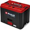 Einhell E-Case FlipFront | sistema E-Case | caricatore frontale | compatibile con E-Cases Half Size | 44 x 33 x 34 cm | max. 45 kg | maniglia trasporto