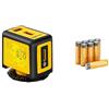 Amazon Basics Livella laser rotante 360 classe II + 8 batterie AA