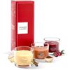 Yankee Candle Set regalo di candele profumate | 3 mini candele votive profumate | Miscela di cera di soia | Regali perfetti per le donne